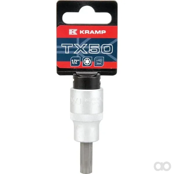Kramp - 18060136050KR - Steckschlüsseleinsatz 1/2" Torx TX 50