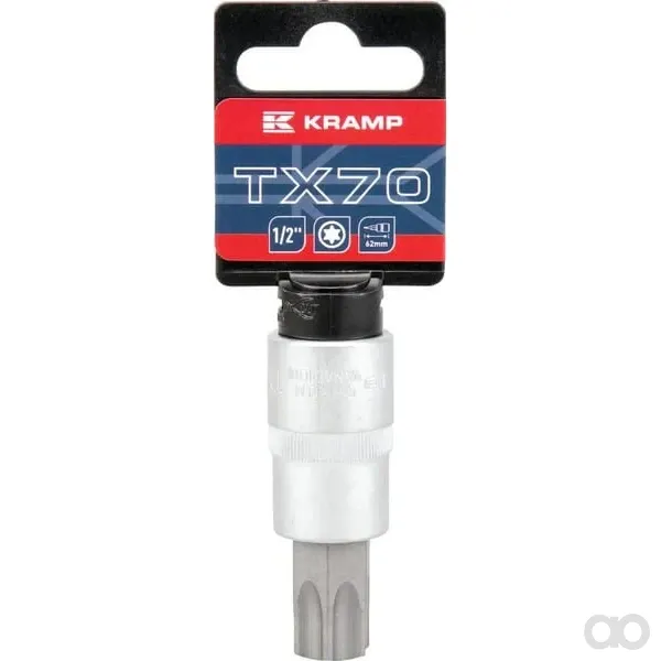 Kramp - 18060136070KR - Steckschlüsseleinsatz 1/2" Torx TX 70