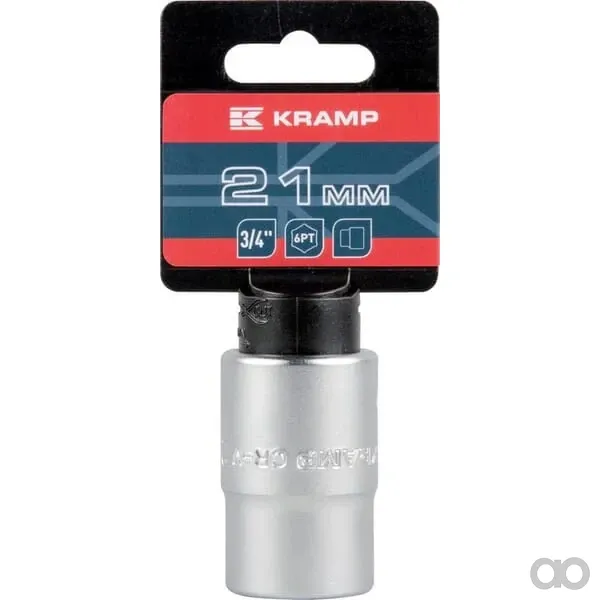 Kramp - 18060190210KR - Steckschlüssel 3/4" Sechskant 21 mm