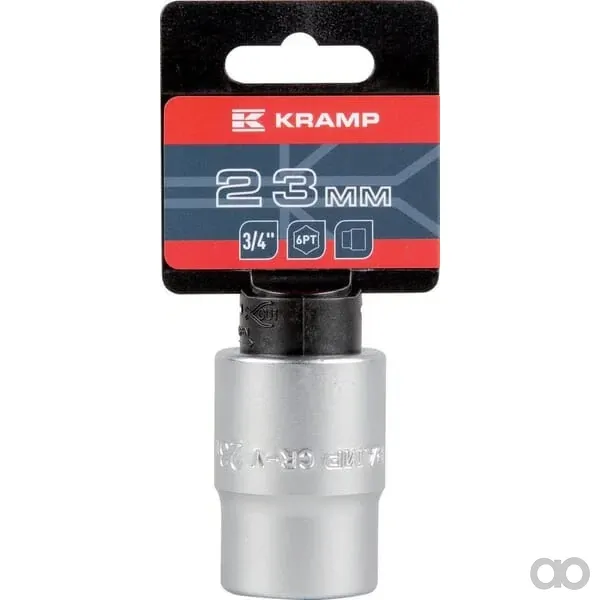 Kramp - 18060190230KR - 3/4" Sechskant-Steckschlüssel 23 mm