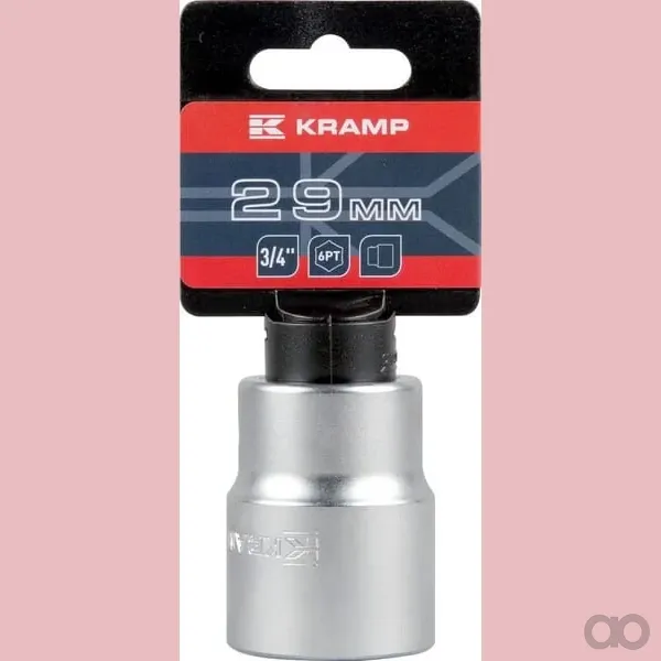 Kramp - 18060190290KR - 3/4" Sechskant-Steckschlüssel 29 mm