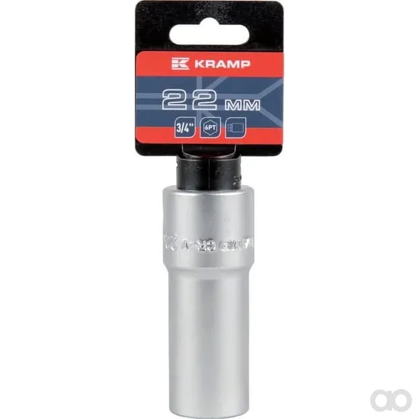 Kramp - 18060193190KR - Steckschlüssel Lang 3/4" Sechskant 19 mm