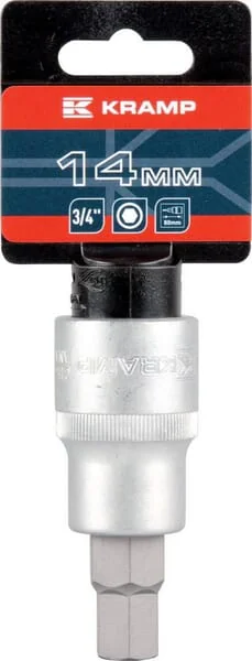 Kramp - 18060195014KR - Steckschluessel 3/4" Sechskant 14 mm