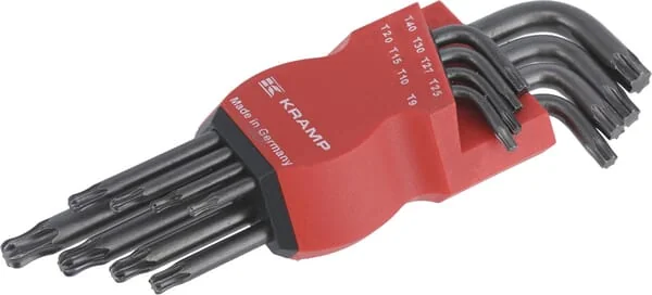 Kramp - 1809015010KR - Torx®-Schluessel-Satz TX 9-40 8-Teilig