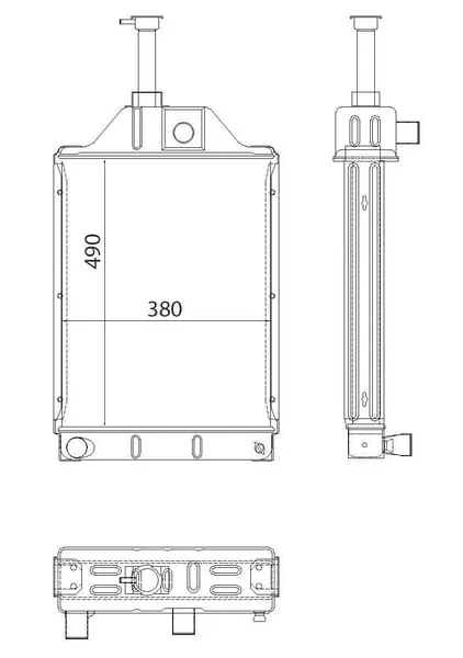 Kramp - 1876608M3N - Kuehler