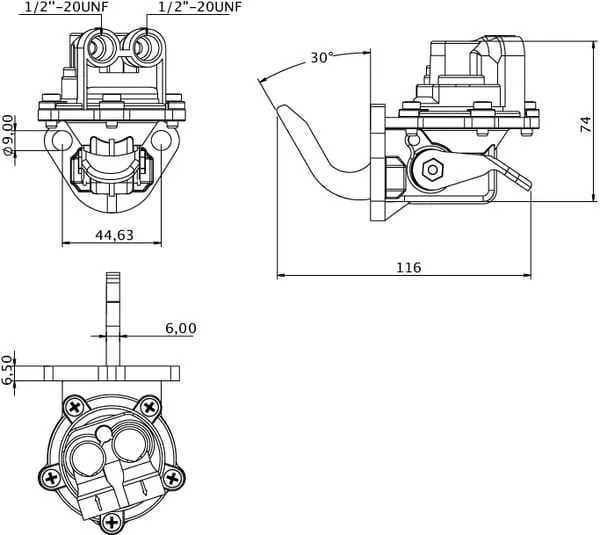 Kramp - 1884857M91KR - Kraftstoffpumpe