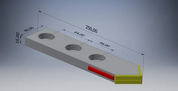Kramp - 19100002CN - Tiefenlockerspitze Hartmetall