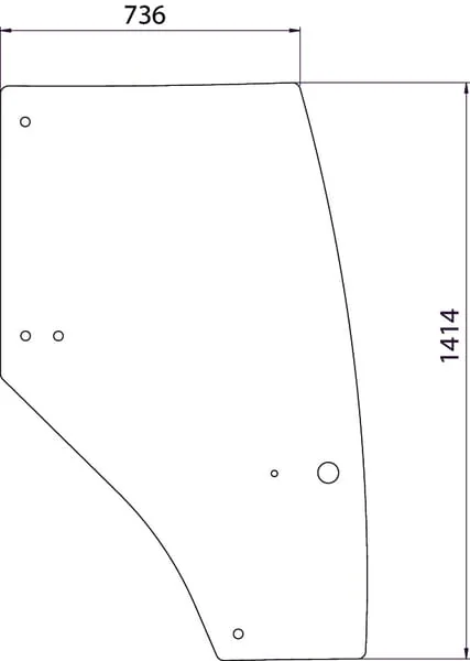 Kramp - 192004A6KR - Tuerrahmen Rechts