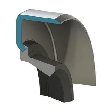 Kramp - 20264BDP001 - Oeldichtring 20x26x4mm Typ:BD DIN 3760 1x Kramp