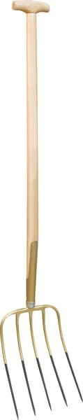 Kramp - 2062KR - 5-Zinken Gabel Federbuegel und Stiel 100cm