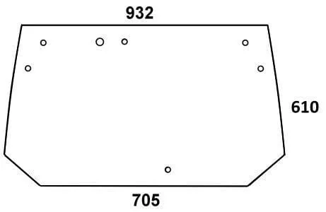 Kramp - 222812050010N - Hinteres Fenster
