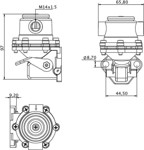 Kramp - 245191400KR - Foerderpumpe SLH