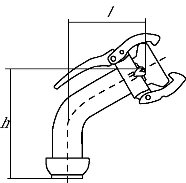 Kramp - 25102045 - Weiblich/Maennliches 2 1/2-45°-Bogen