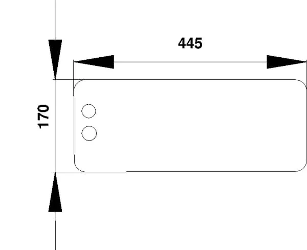 Kramp - 258514210430N - Heckfenster Unten Verschiebbar