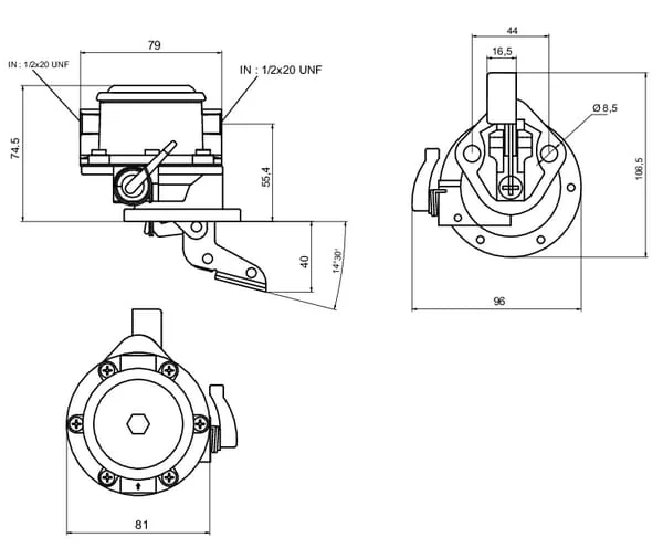 Kramp - 2641338KR - Kraftstoffförderpumpe, 4222104M91