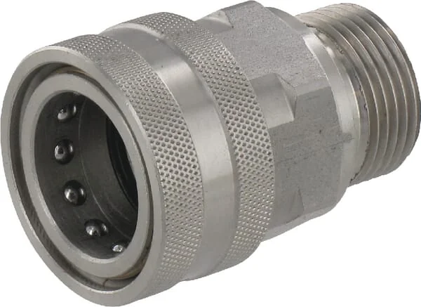 Kramp - 2704121KR - Weibliche QR-Kupplung Diameter 18,2mm x M 1/2" SS