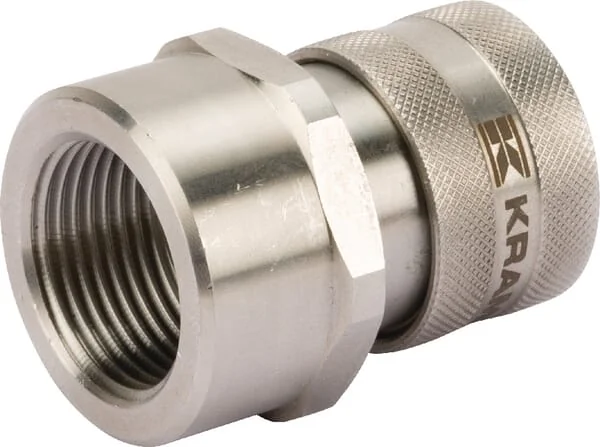 Kramp - 2704380KR - Weibliche QR-Kupplung Diameter 18,2mm x F 3/8" SS