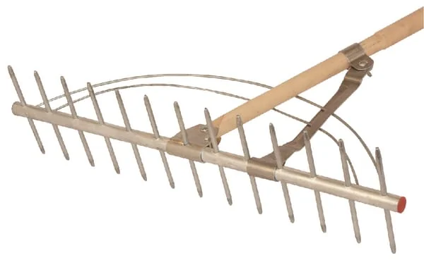 Kramp - 3350KR - Alu-Heuwender, 13 Zinken + Griff