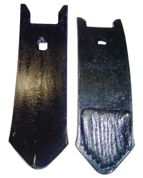 Kramp - 34060850CKR - Kultivatorzinke 275x80x12 mm, gehärtet, gebogen, 1 Loch, geeignet für Horsch