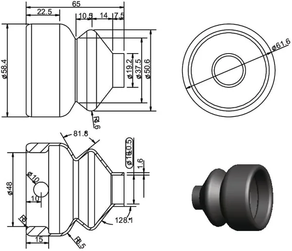 Kramp - 389909KR - Balgen