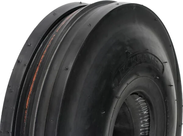 Kramp - 40044T513S - Reifen und Schlauch 4,00-4, 4 Lagen, gebogenes Ventil, T-513, Kramp