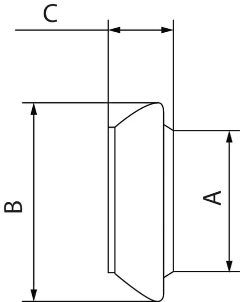 Kramp - 4100000Z - Muffe 4" Aufschweissbar