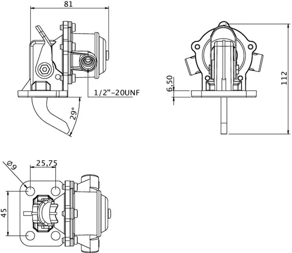 Kramp - 4222121M91KR - Foerderpumpe