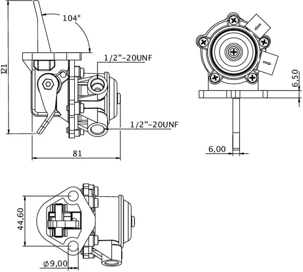 Kramp - 4223194M91KR - Pompa Paliwa Zasilajaca