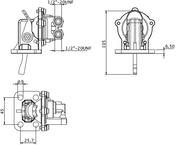 Kramp - 4225098M91KR - Kraftstoffpumpe