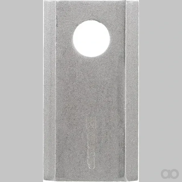 Kramp - 434994KR - Maehwerk-Messer Links/Rechts 96x50x4 mm, Bohrung Diameter 19 mm, Geeignet Fuer Pöttinger, 25 Stueck