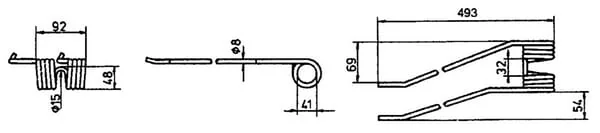 Kramp - 436006KR - Rotorgabel Rechtsdrehend Pöttinger