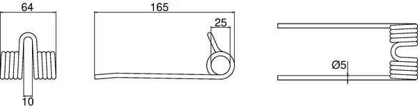 Kramp - 436024N - Aufnehmerschere Pöttinger