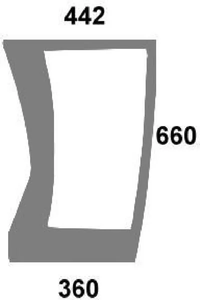 Kramp - 4429884N - Untere Windschutzscheibe