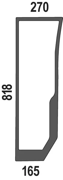 Kramp - 44910446N - Unteres Frontfenster Rechts