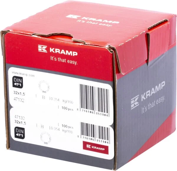 Kramp - 47132 - Sicherungsring Welle 32
