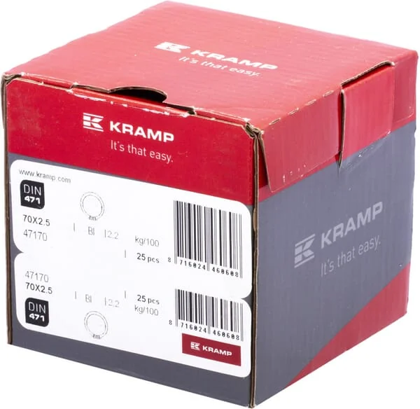 Kramp - 47170 - Sicherungsring Welle 70