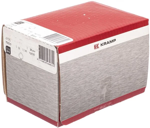 Kramp - 47175 - Sicherungsring Aussen 75x2,5mm DIN471 Stahl Kramp