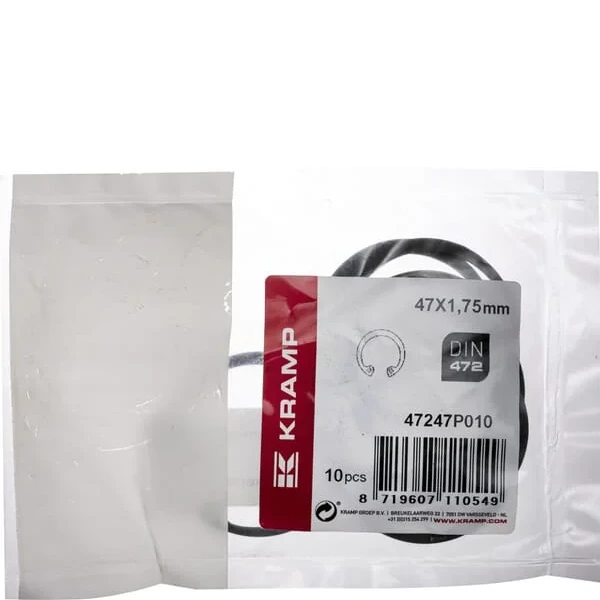 Kramp - 47247P010 - Sicherungsring Innen 47x1,8 mm DIN472 Stahl Kramp