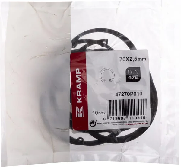 Kramp - 47270P010 - Innensicherungsring 70x2,5 mm DIN472 Stahl Kramp