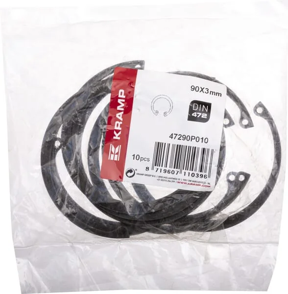 Kramp - 47290P010 - Sicherungsring Innen 90x3mm DIN472 Stahl Kramp