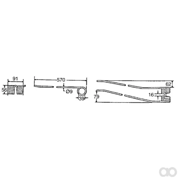 Kramp - 491774KR - Federfinger Fella