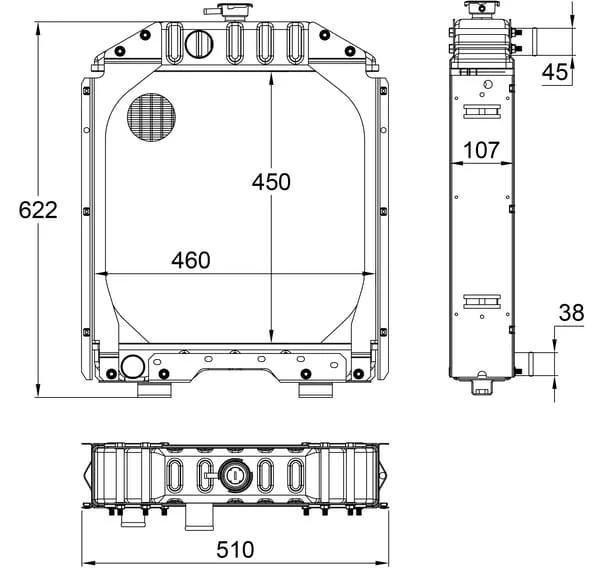 Kramp - 5153483N - Kühler