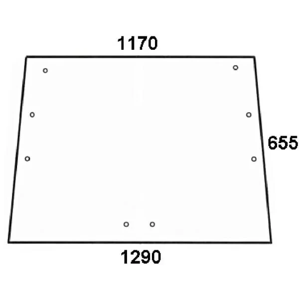 Kramp - 520499N - Kabinenfenster