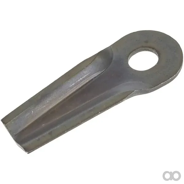 Kramp - 56450000KR - Maehwerk-Messer Links/Rechts 129x50x4mm Ovales Loch 20,5x18,5mm Geeignet Fuer Kuhn/John Deere 25er Packung