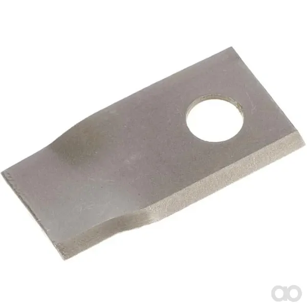 Kramp - 570410KR - Maehwerk-Messer Rechts 94x48x3mm Bohrung Diameter 19mm Geeignet Fuer Niemeyer 25 Stück