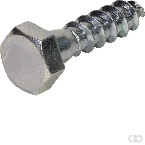 Kramp - 5716110P050 - Holzschraubenbolzen 6x110mm, 10mm Sechskantkopf, DIN 571