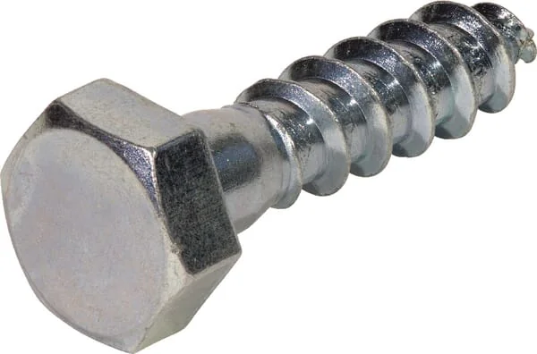 Kramp - 571635P100 - Holzschraubenbolzen 6x35mm, 10mm Sechskantkopf, DIN 571