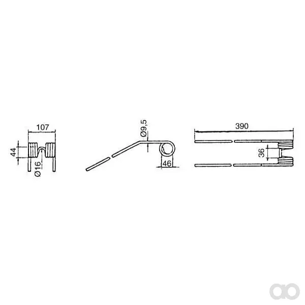 Kramp - 58505210KR - Federfinger, Geeignet Für Kuhn