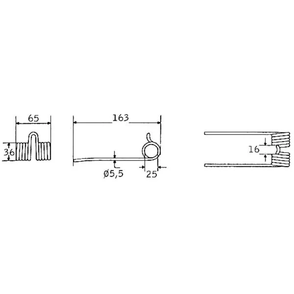 Kramp - 60028189 - Pick-Up-Zinke Universal
