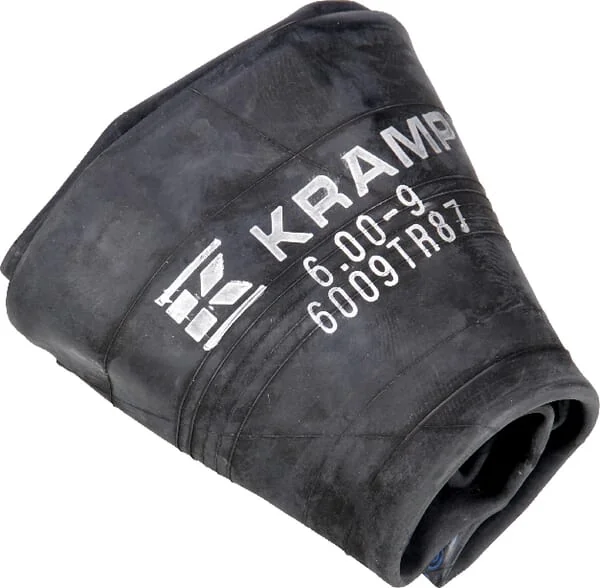 Kramp - 6009TR87 - Innerer Schlauch Fuer Felge Diameter 9, 6.00-9, Abgewinkeltes Ventil 90° TR87, Kramp
